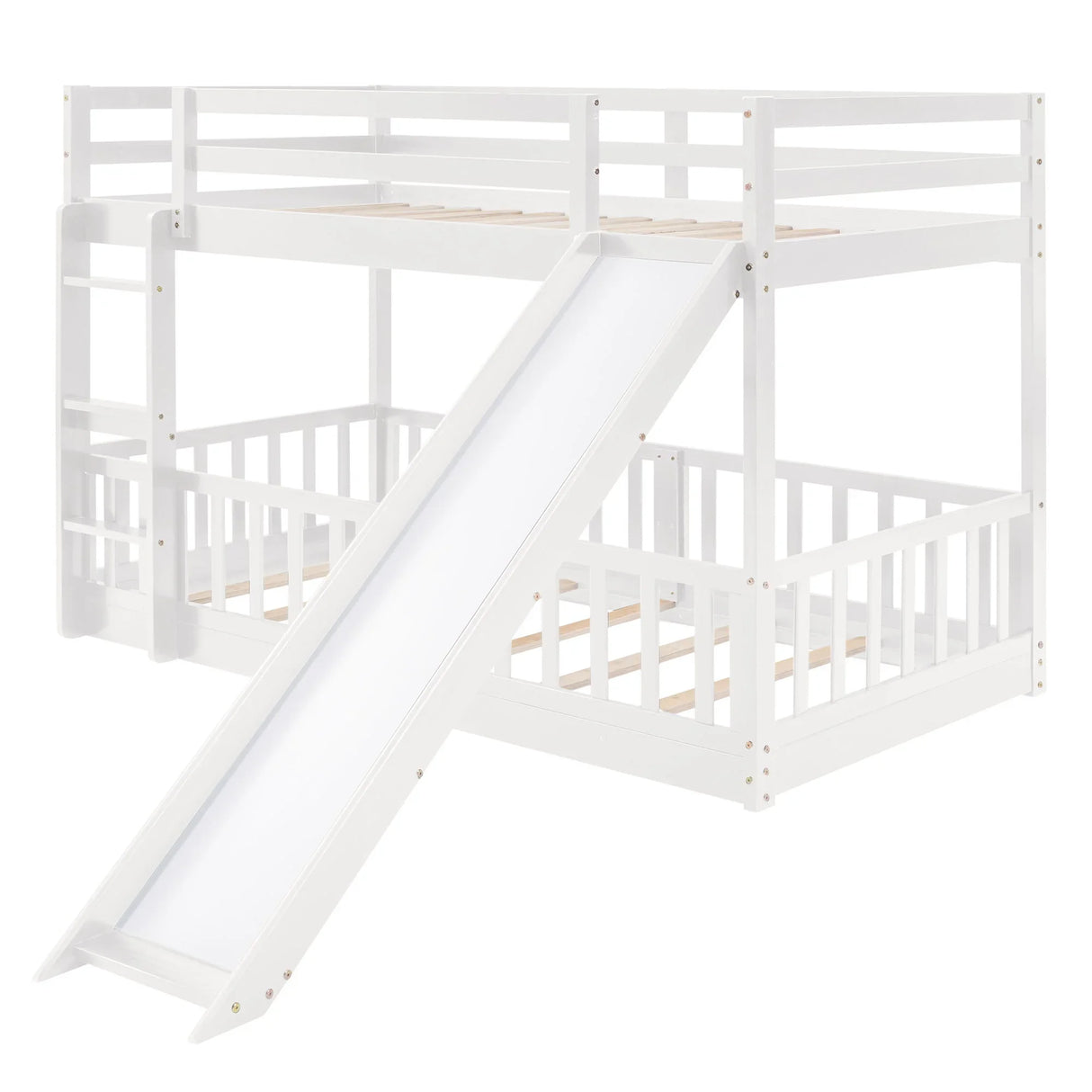 Functional Bunk Bed & Convertible Ladder And Slide - Furniture Home Direct