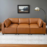 Reno - Modular Sofa - Cognac - Furniture Home Direct