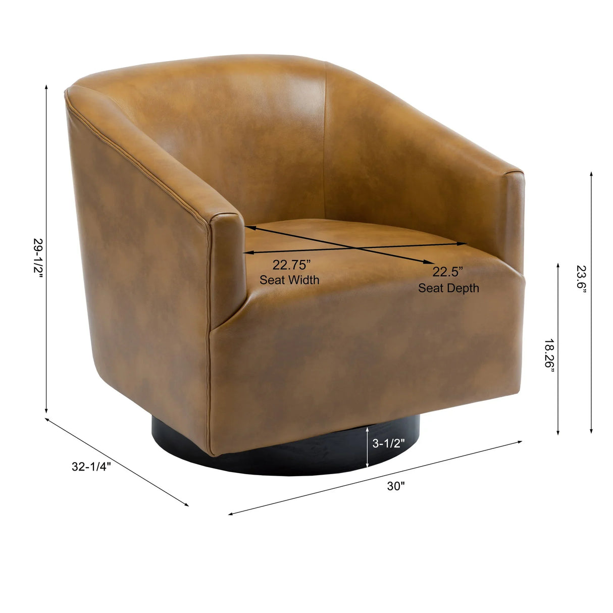 Garland - Swivel Chair - Furniture Home Direct