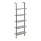 Bookshelf, Bookcase, Etagere, Ladder, 5 Tier, For Office, Marble Look Contemporary & Modern - Furniture Home Direct