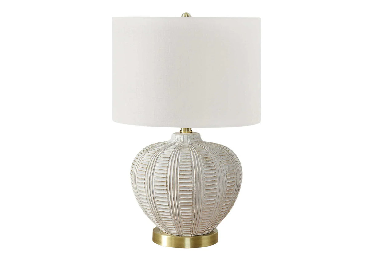 Transitional Lighting, Table Lamp, Resin - Cream - Furniture Home Direct