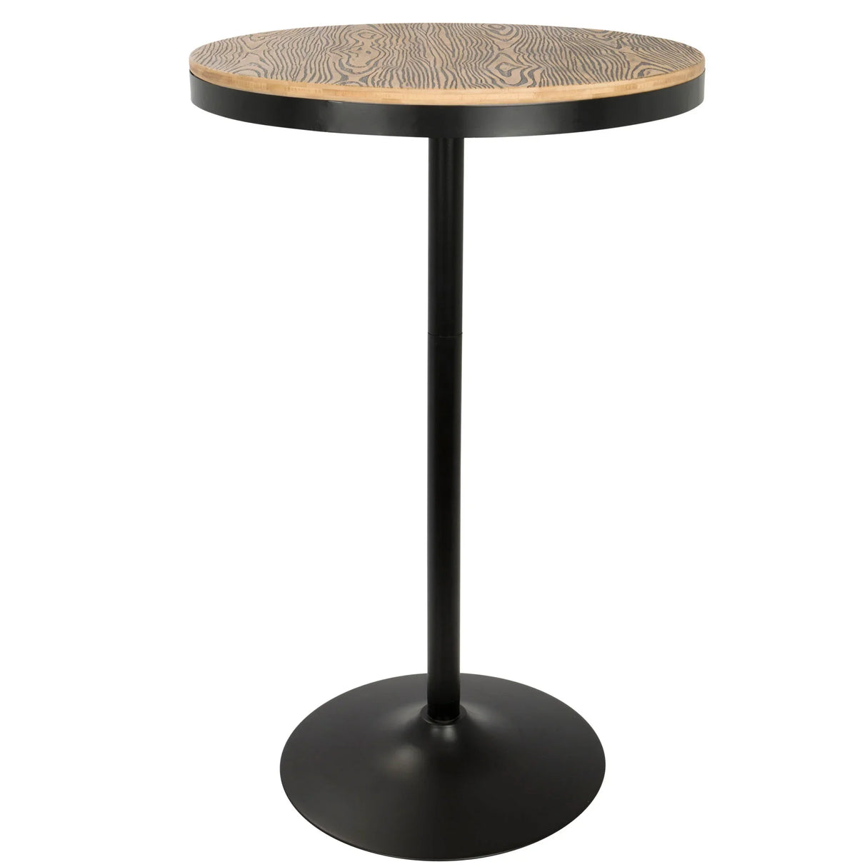 Dakota - Industrial Adjustable Bar Dinette Table - Furniture Home Direct
