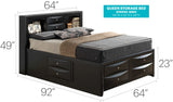 Marilla - Storage Bed With Bookcase Headboard - Furniture Home Direct