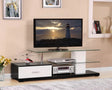 Ivana - TV Stand - White / Black - Furniture Home Direct
