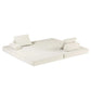Multifunctional Convertible Sofa Bed With 2 Tumbler Backrests And 2 Pillows, Deep Seat Couch - Furniture Home Direct