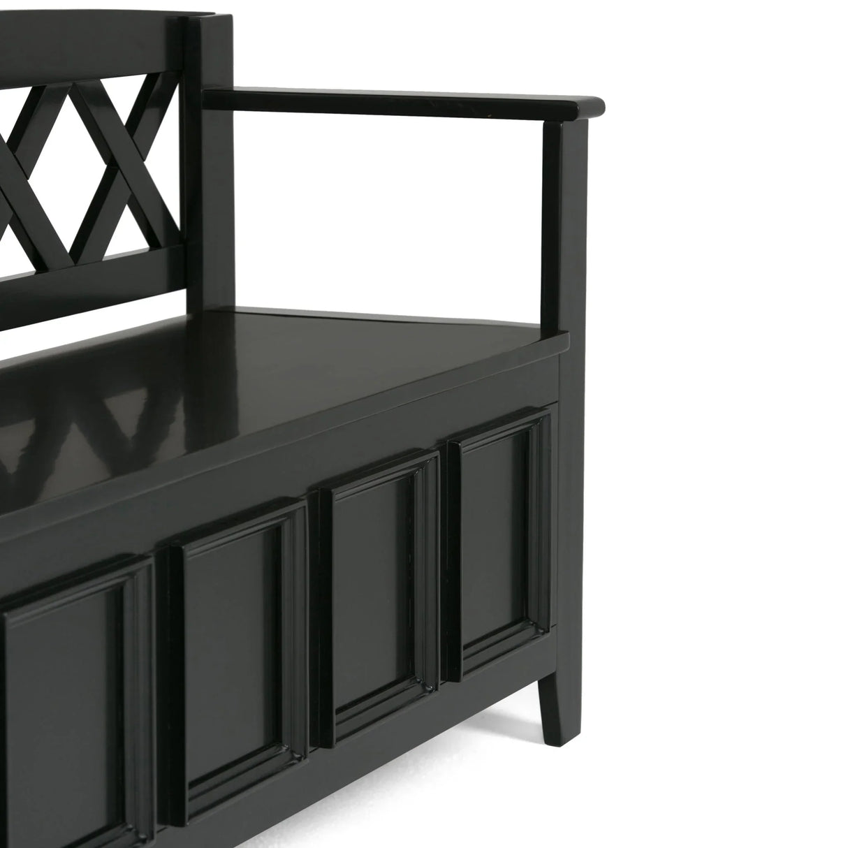 Amherst - Handcrafted Entryway Storage Bench - Furniture Home Direct