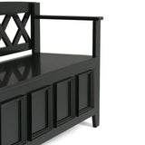 Amherst - Handcrafted Entryway Storage Bench - Furniture Home Direct