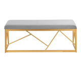 Folia - Glam Bench - Furniture Home Direct