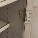 Dauphin - Handpainted Entryway Storage Cabinet - Gray Cashmere - Furniture Home Direct