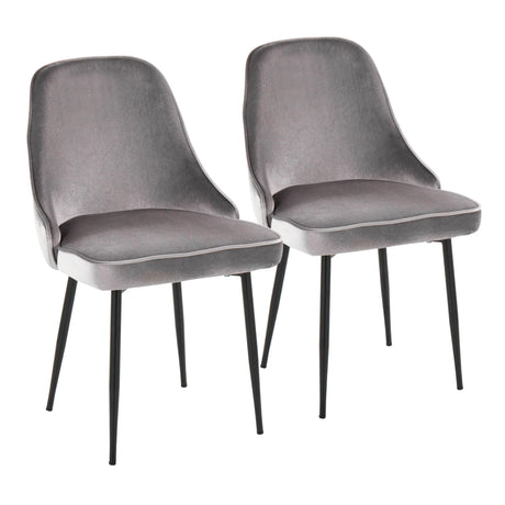 Marcel - Contemporary Dining Chair (Set of 2) - Furniture Home Direct