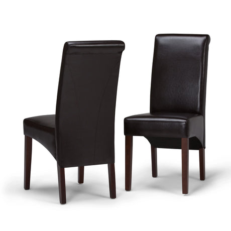 Avalon - Deluxe Parson, Dining Chair (Set of 2) - Furniture Home Direct