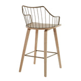 Winston - Farmhouse Counter Stool - Furniture Home Direct
