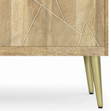 Jager - TV Media Stand - Natural - Furniture Home Direct