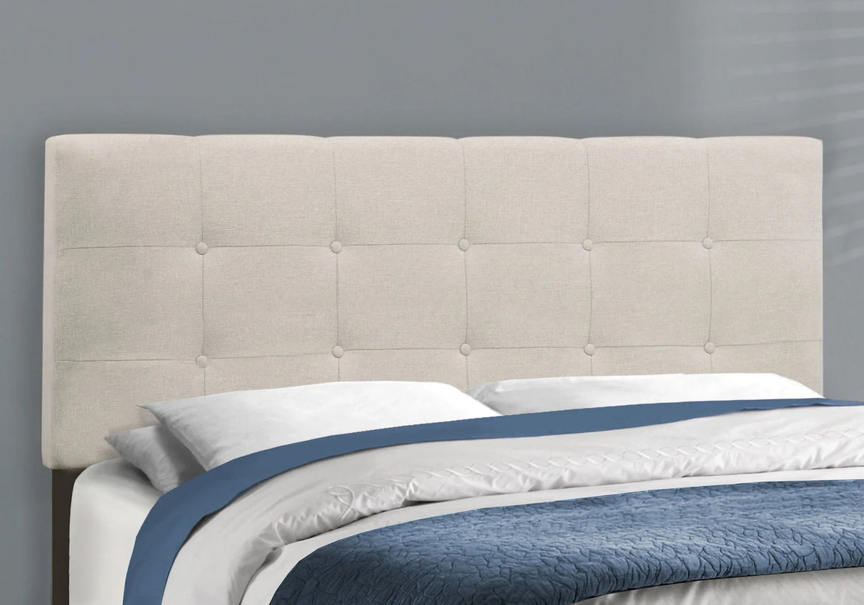 Bed, Upholstered, Frame Only, Transitional - Furniture Home Direct