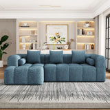 Sectional Free Combined Sofa With 2 Side Pockets - Furniture Home Direct
