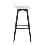 Ale - Contemporary Fixed Height Bar Stool (Set of 2) - Furniture Home Direct