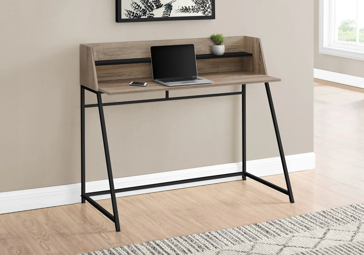 Computer Desk For Home Office Laptop, Storage Shelves, Contemporary & Modern - Furniture Home Direct