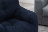 Soft Teddy Fabric Tufted Foam Bean Bag Chair With Teddy Fabric - Furniture Home Direct