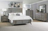 Storage Bed With Bookmatched Veneer - Furniture Home Direct