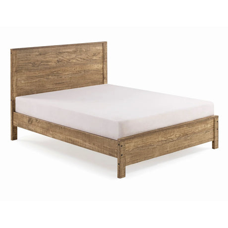 Albany - Bed Frame With Headboard, Heavy Duty Modern Rustic Design - Furniture Home Direct