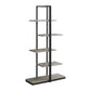 Bookshelf, Bookcase, Etagere, 5 Tie For Office, Contemporary & Modern - Furniture Home Direct