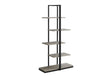 Bookshelf, Bookcase, Etagere, 5 Tie For Office, Contemporary & Modern - Furniture Home Direct