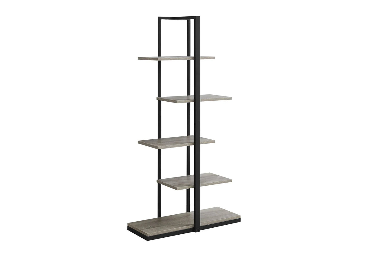 Bookshelf, Bookcase, Etagere, 5 Tie For Office, Contemporary & Modern - Furniture Home Direct