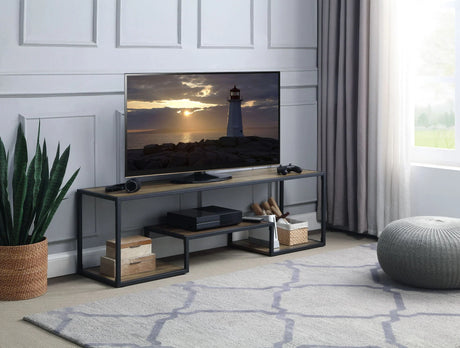 Idella - TV Stand - Oak - Furniture Home Direct