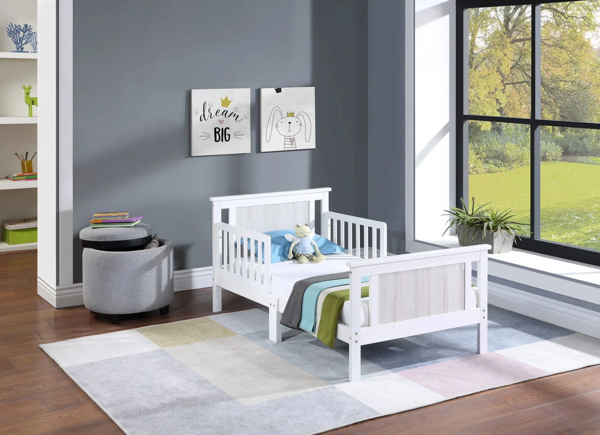 Connelly - Reversible Panel Toddler Bed - Furniture Home Direct