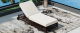 Outdoor Lounge Chair - Beige - Furniture Home Direct