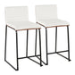 Mason Mara - Contemporary Fixed Height Quality Counter Stool (Set of 2) - Furniture Home Direct