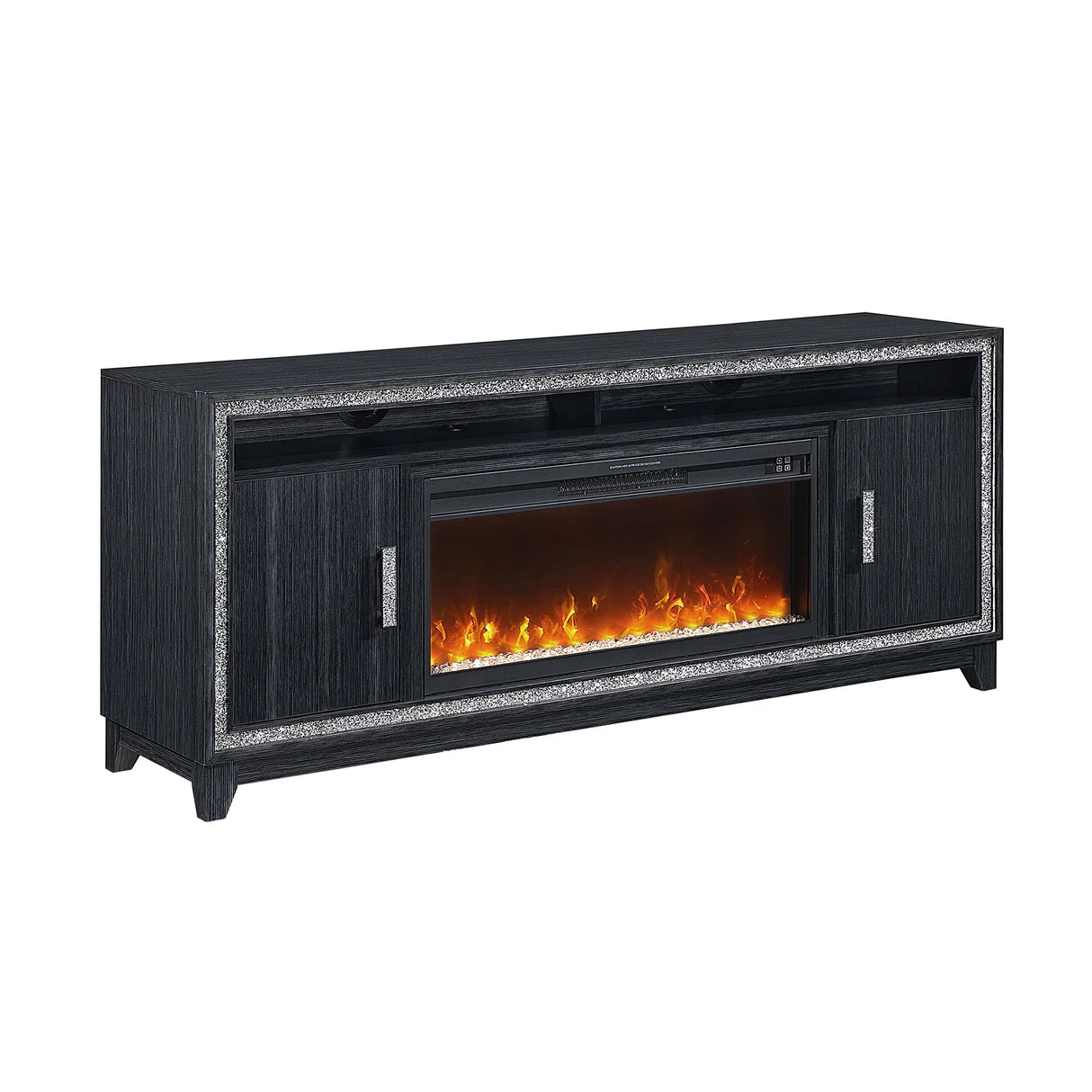 Almera - Fireplace With Adjustable Temperature And LED Options - Furniture Home Direct