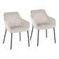 Daniella - Contemporary, Dining Chair (Set of 2) - Furniture Home Direct