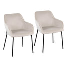 Daniella - Contemporary, Dining Chair (Set of 2) - Furniture Home Direct