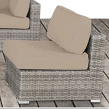 Outdoor Wicker Seating Group With Cushions - Furniture Home Direct