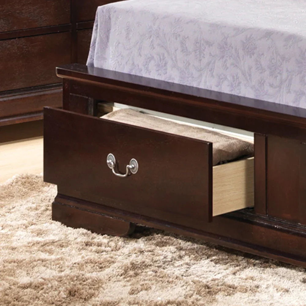 Louis Phillipe - Storage Bed - Furniture Home Direct