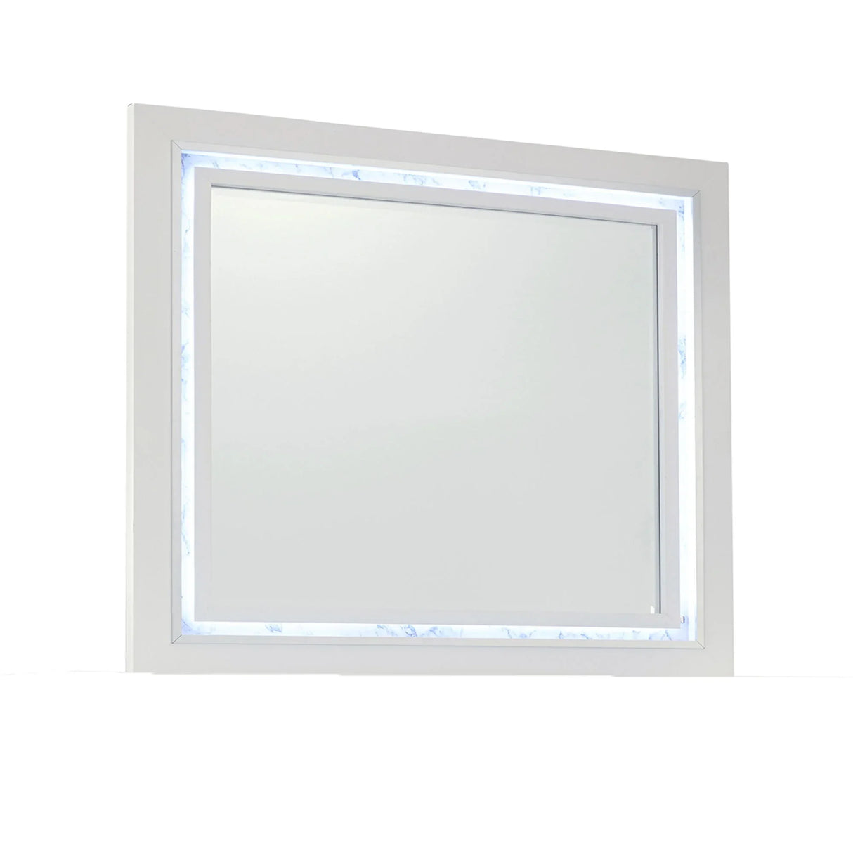Skye - Marble Mirror - White - Furniture Home Direct