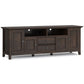 Amherst - Wide TV Media Stand - Furniture Home Direct