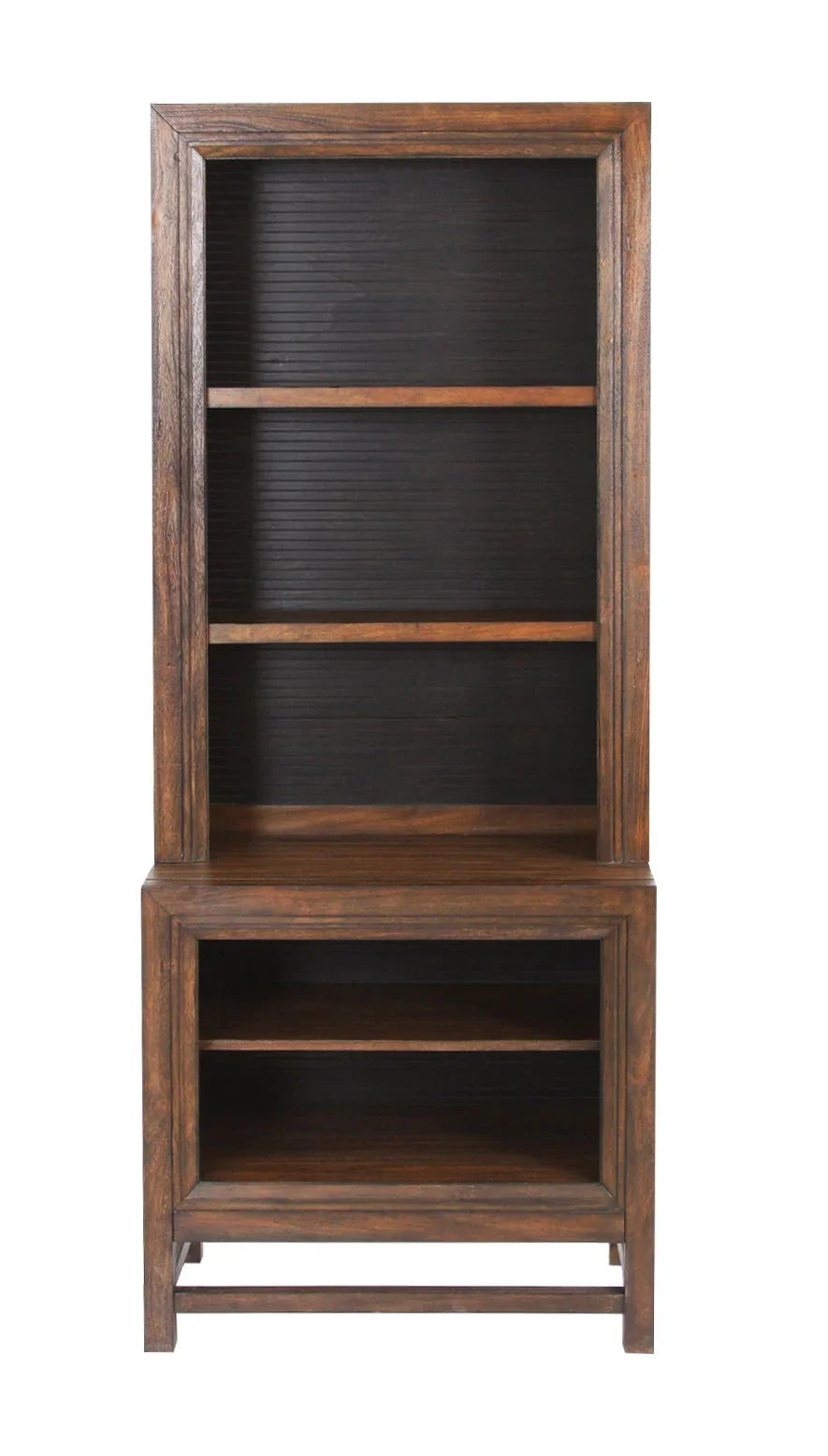 Branson - Bookcase Pier, Two Tone - Brown - Furniture Home Direct