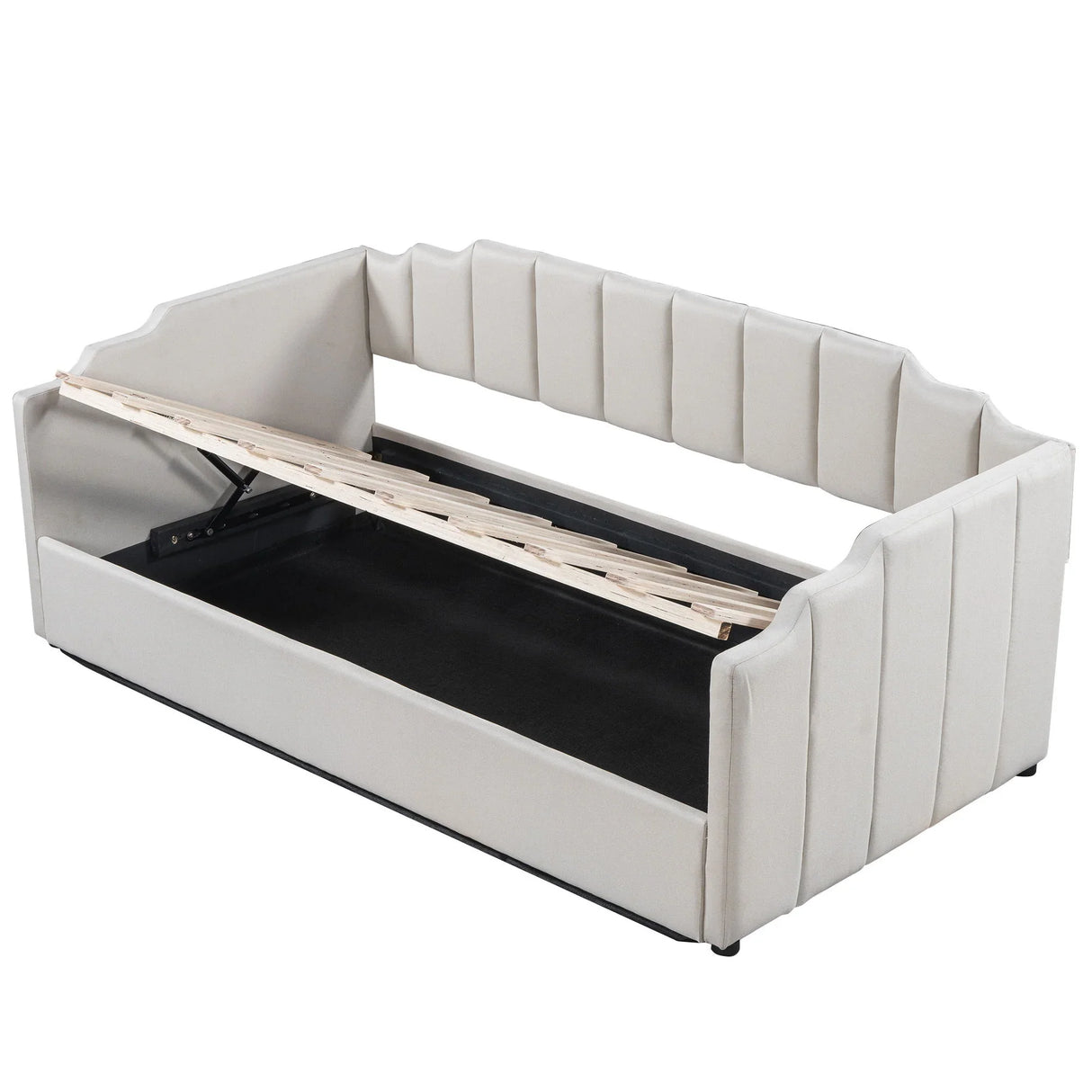 Modern Upholstered Daybed With Underneath Storage - Furniture Home Direct