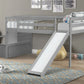 Loft Bed With Staircase, Storage, Slide, Full-Length Safety Guardrails, No Box Spring Needed - Furniture Home Direct
