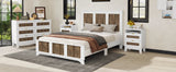 Queen Bedroom Set With Bed Dresser And Nightstands White - Furniture Home Direct