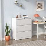 Premium Drawer Metal Lateral File Cabinet With Lock - Furniture Home Direct