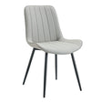 Modern Style Extended Seat Cushion Dining Chair Set - Furniture Home Direct
