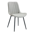 Modern Style Extended Seat Cushion Dining Chair Set - Furniture Home Direct