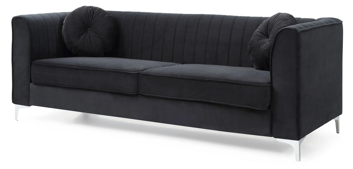 Delray - Micro Suede Sofa - Furniture Home Direct