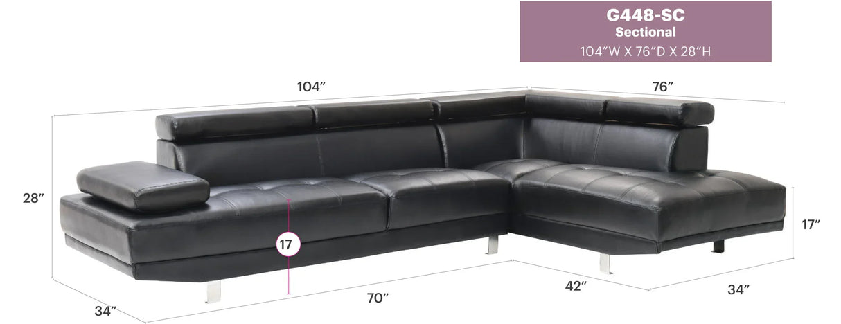 Riveredge - Comfort Sectional - Furniture Home Direct