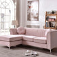 Delray - Micro Suede Sofa Chaise - Furniture Home Direct