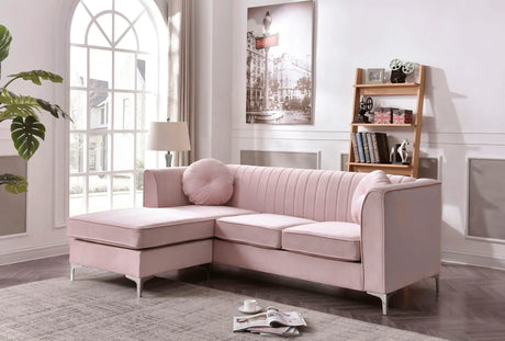 Delray - Micro Suede Sofa Chaise - Furniture Home Direct