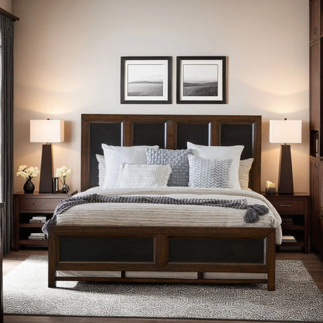 Branson - Panel Bed - Furniture Home Direct